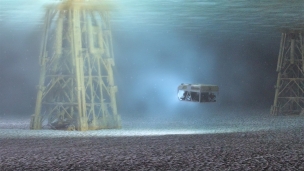 Rovco 3D reconstruction of a subsea jacket structure